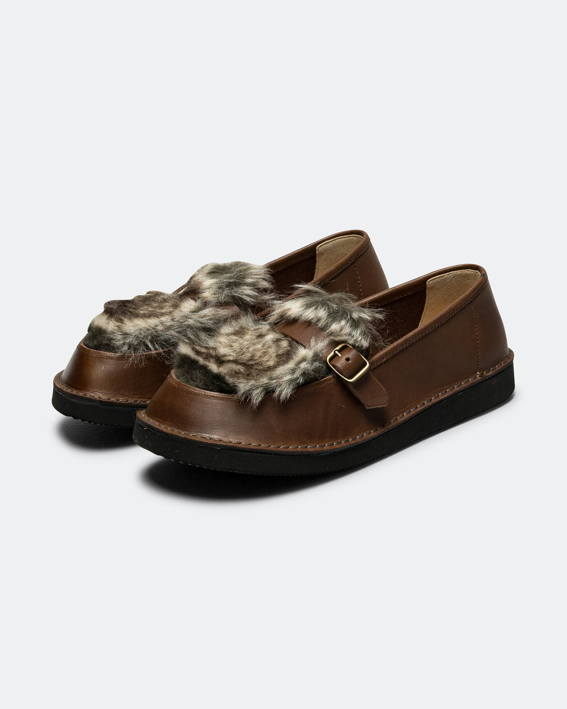 Organic Handloom - Sevres Fur - Brown - UP THERE