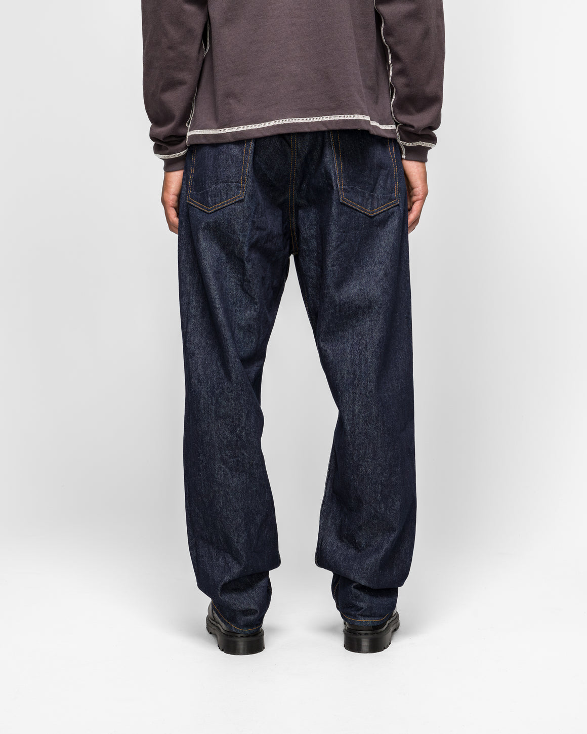 orSlow - 101 Dad's Fit Denim Pants - One Wash - UP THERE