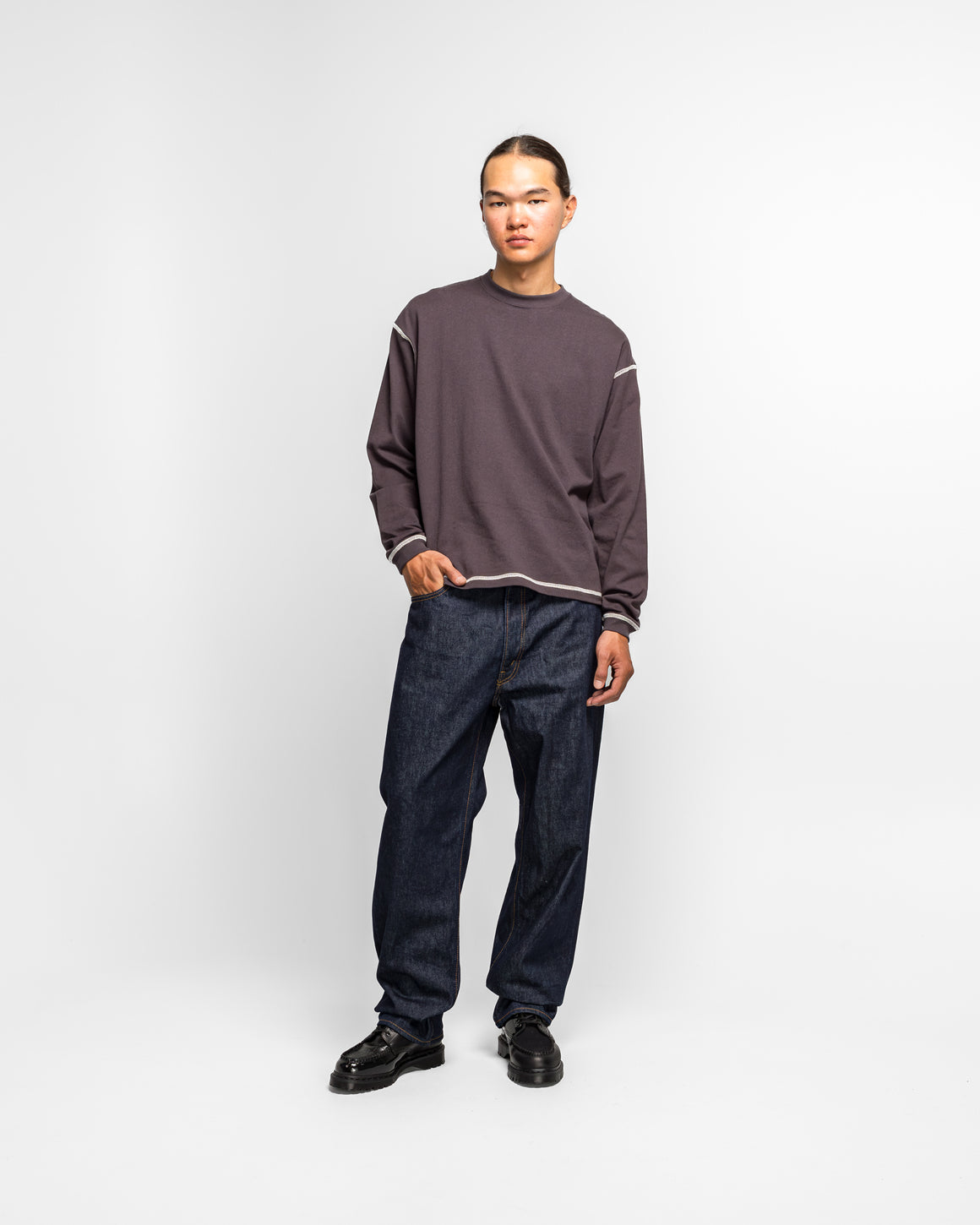 orSlow - 101 Dad's Fit Denim Pants - One Wash - UP THERE