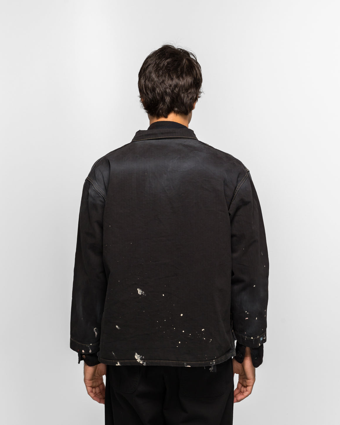 orSlow - 1930's Inspired Canvas Hunting Jacket - Black - UP THERE