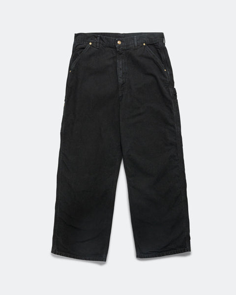 orSlow - Dad's Fit Oxford Painter Pants - Black | UP THERE