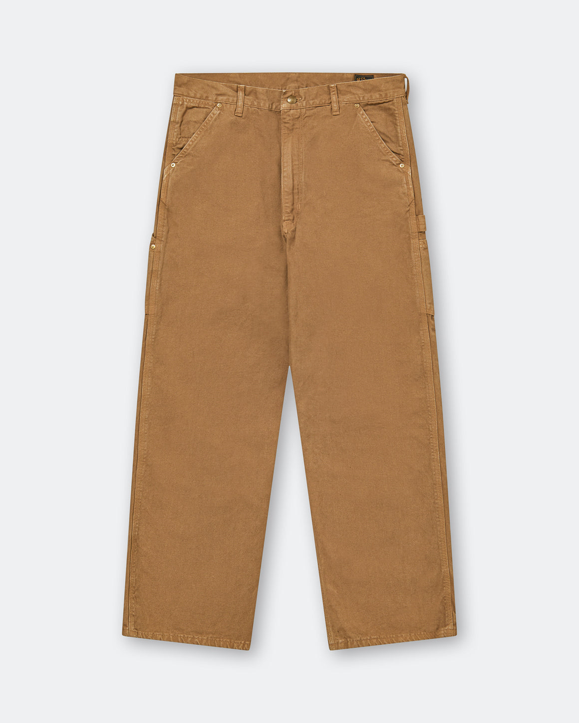 orSlow - Dad's Fit Oxford Painter Pants - Brown | UP THERE