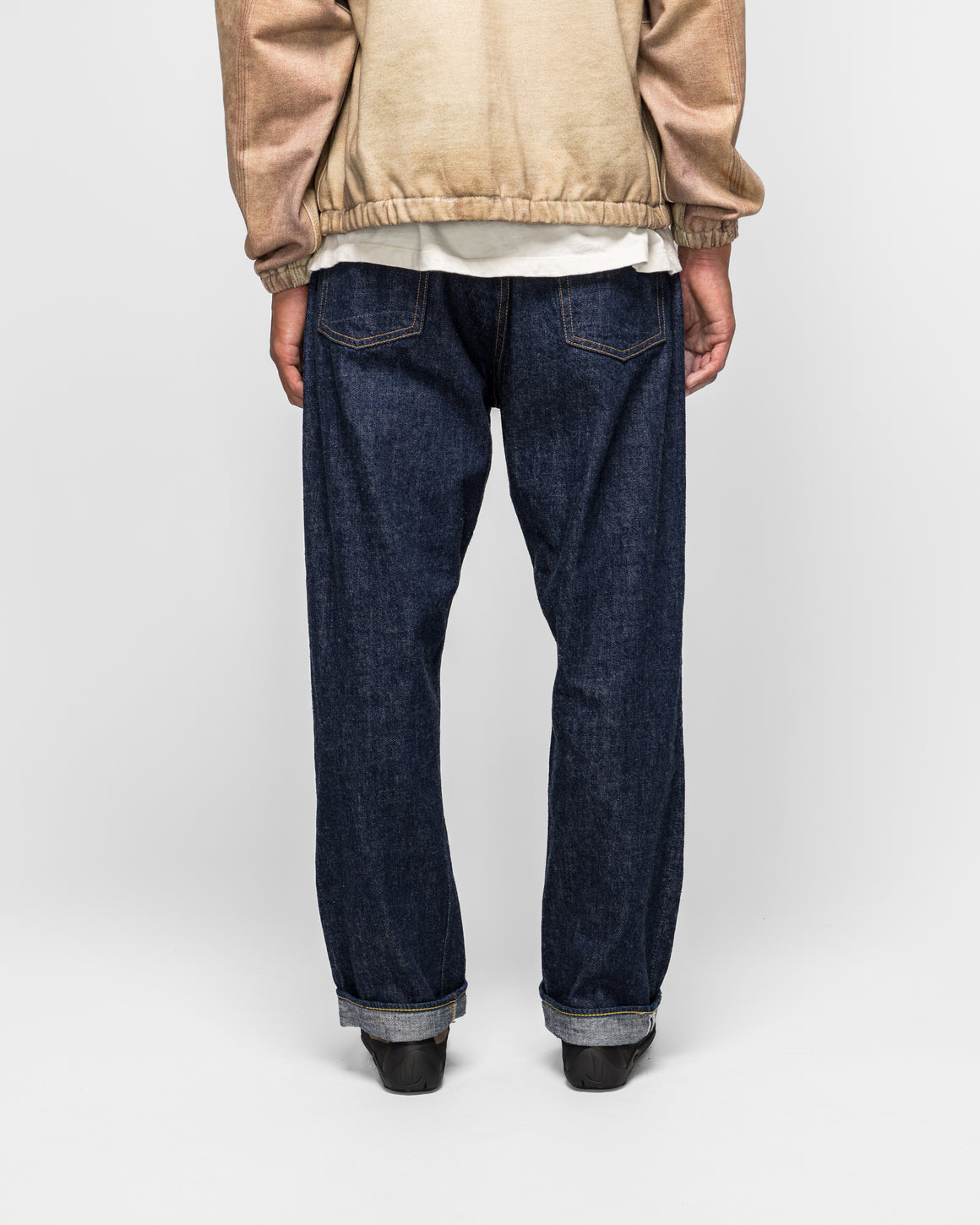 orSlow - Grand Dad's Fit Denim Pants - One Wash - UP THERE