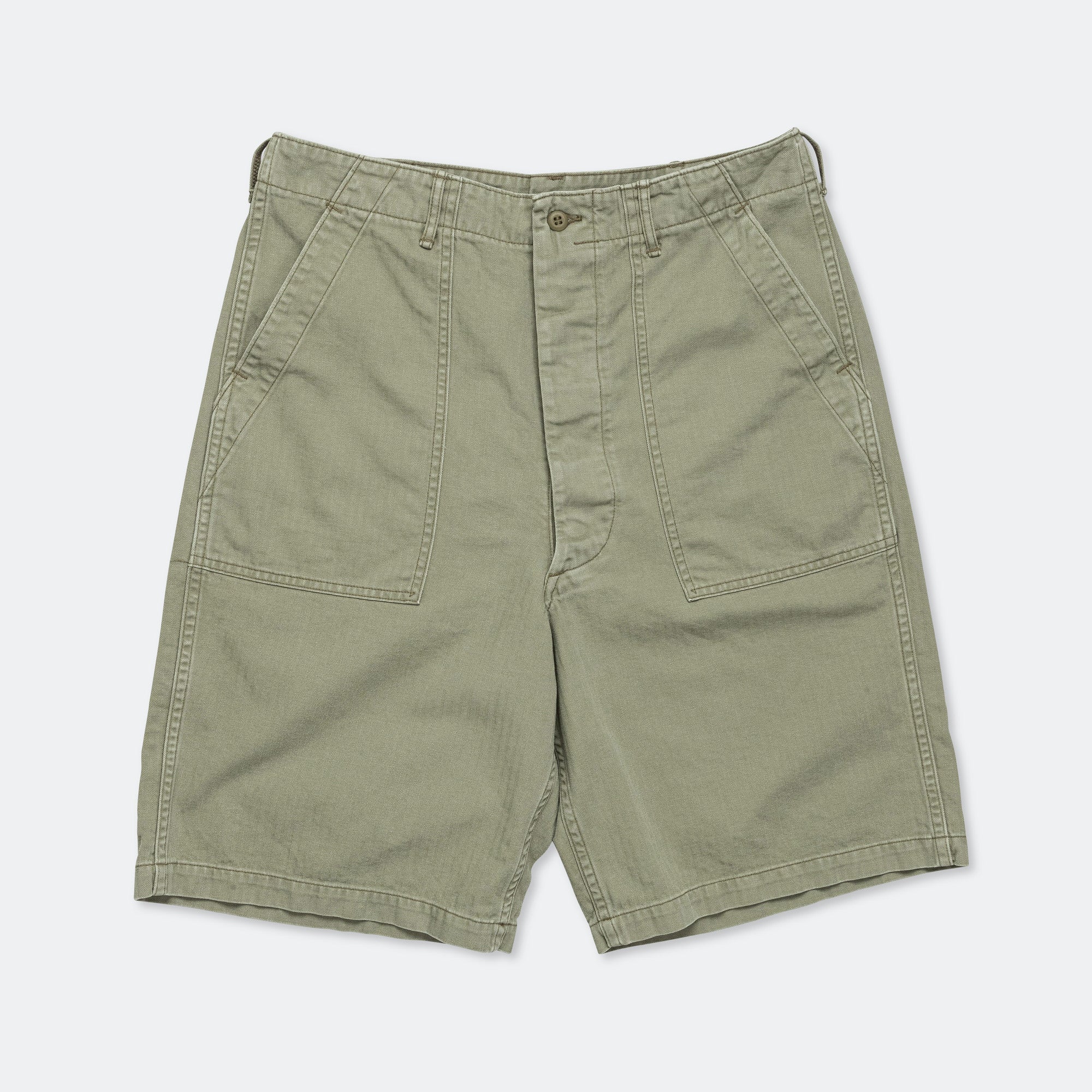 Summer Fatigue Shorts - Green | UP THERE
