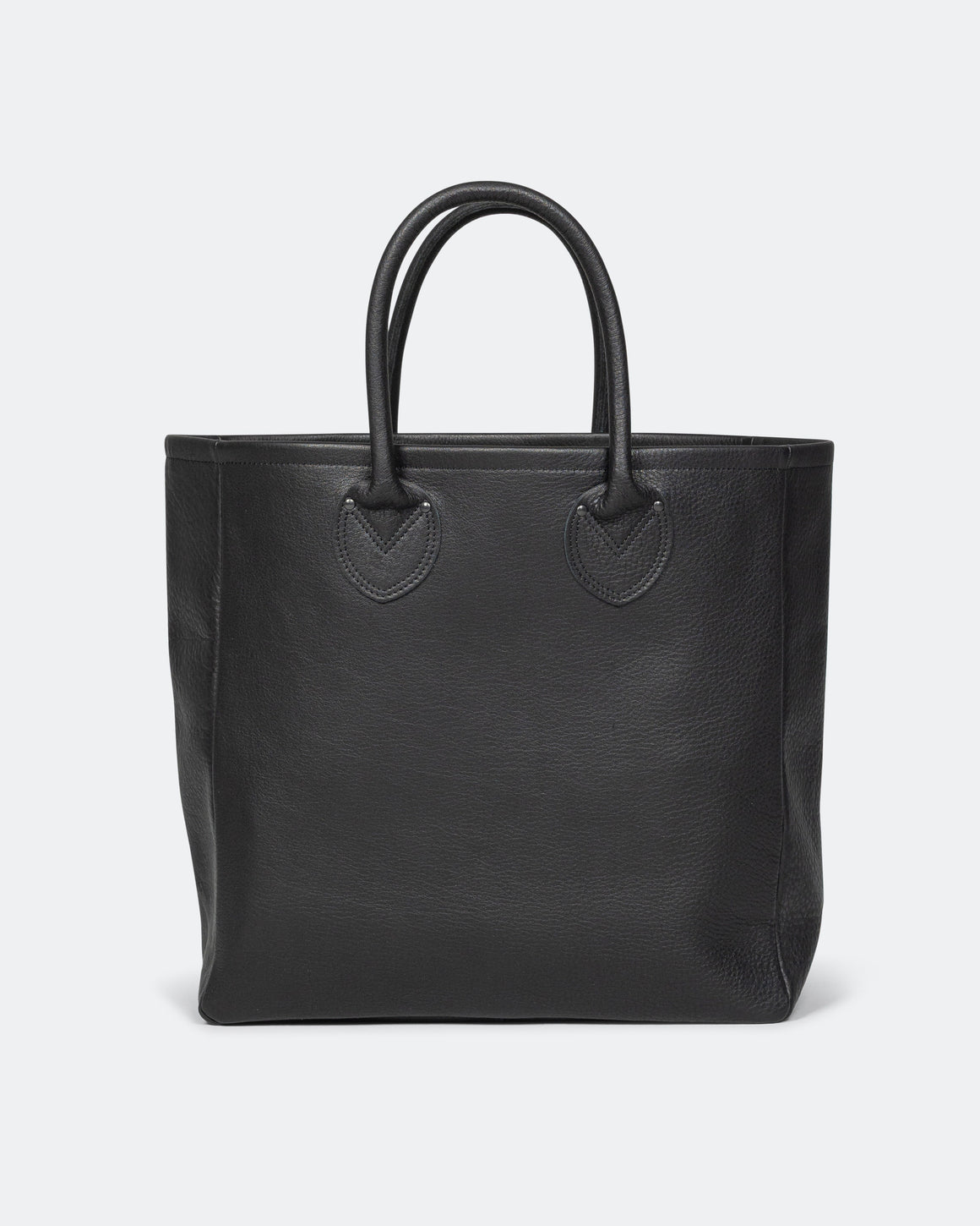 orSlow - Leather Tote - Black - UP THERE