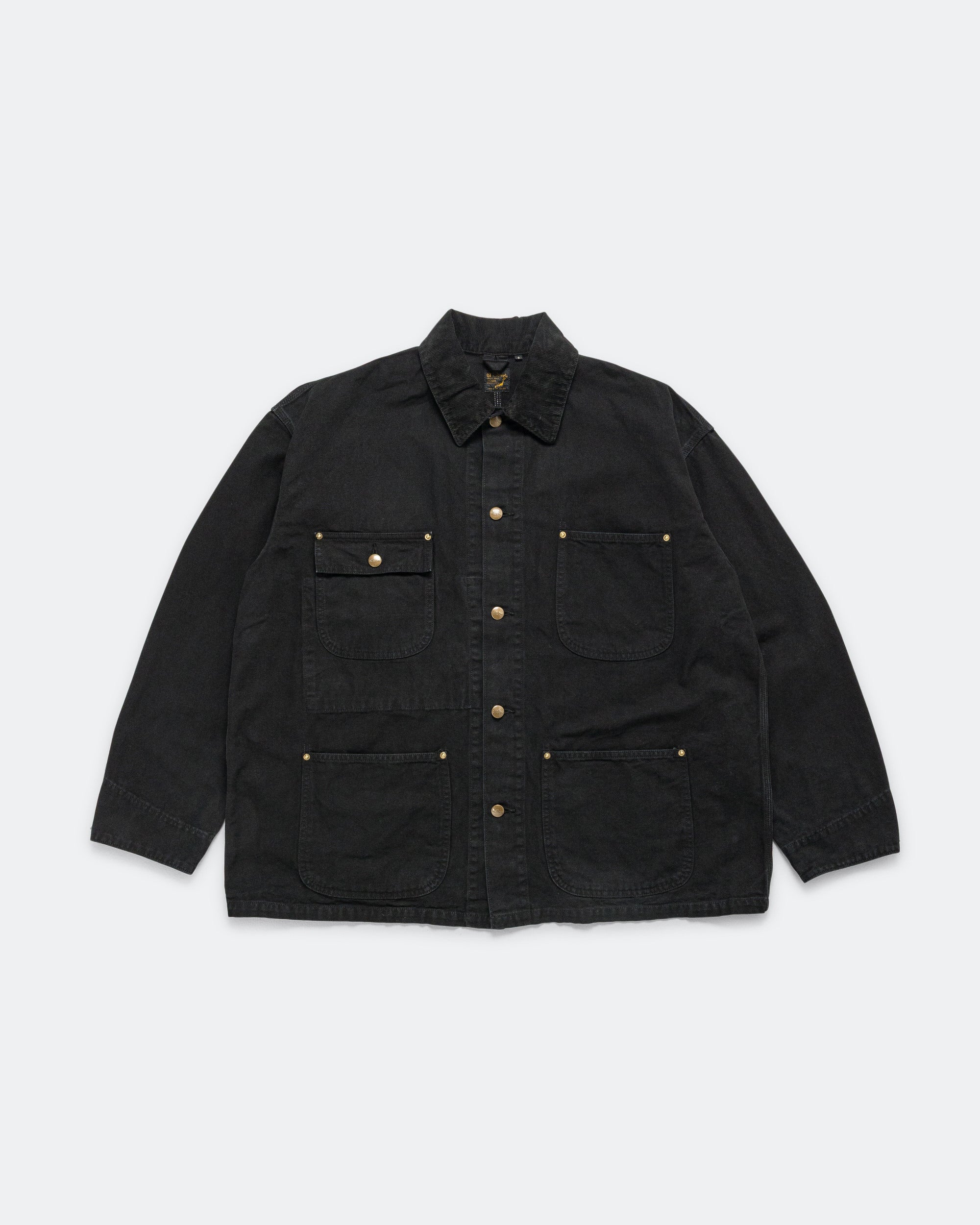orSlow - Relax Fit Oxford Coverall - Black | UP THERE