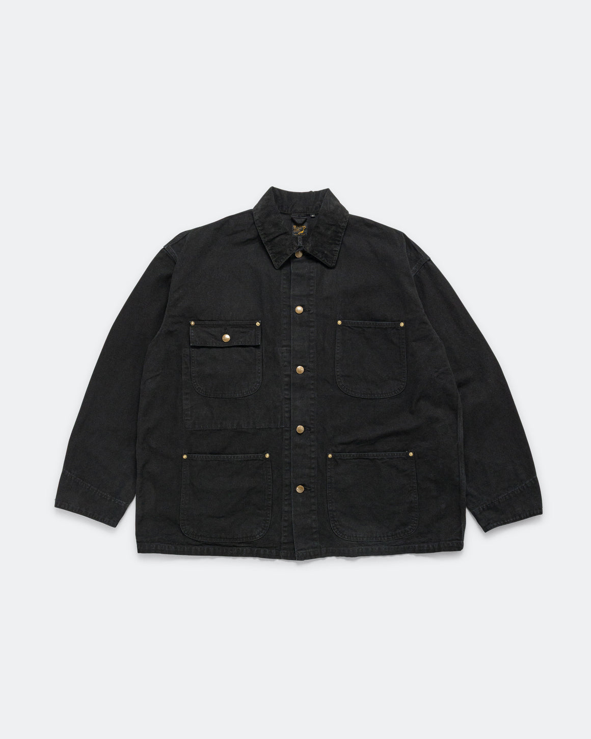 orSlow - Relax Fit Oxford Coverall - Black | UP THERE