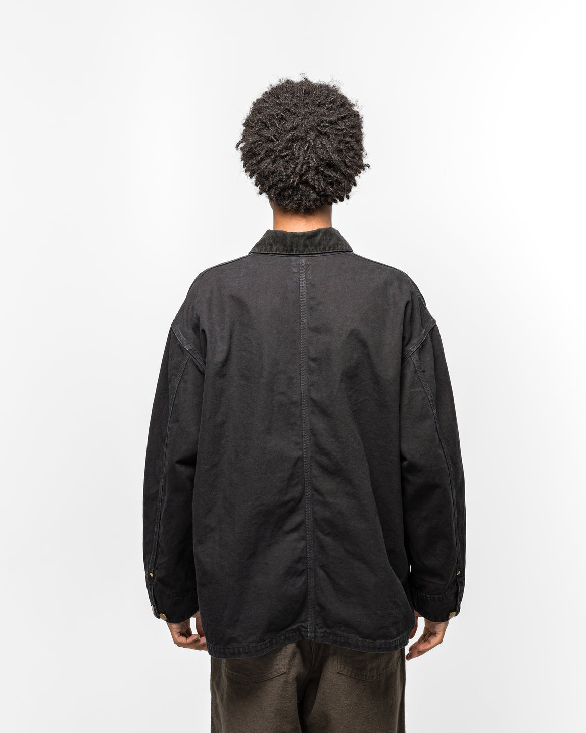 orSlow - Relax Fit Oxford Coverall - Black - UP THERE