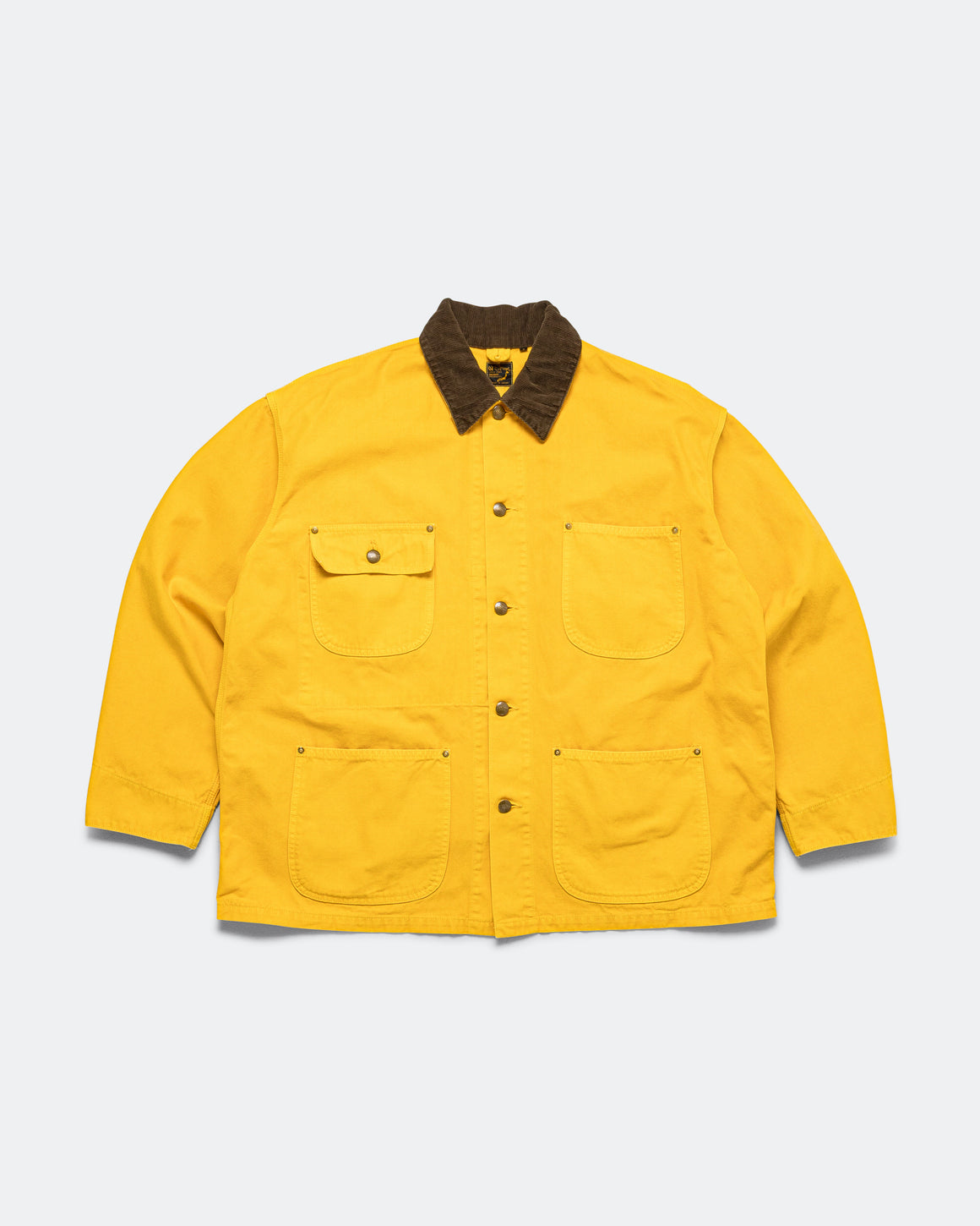 orSlow - Relax Fit Oxford Coverall - Yellow - UP THERE