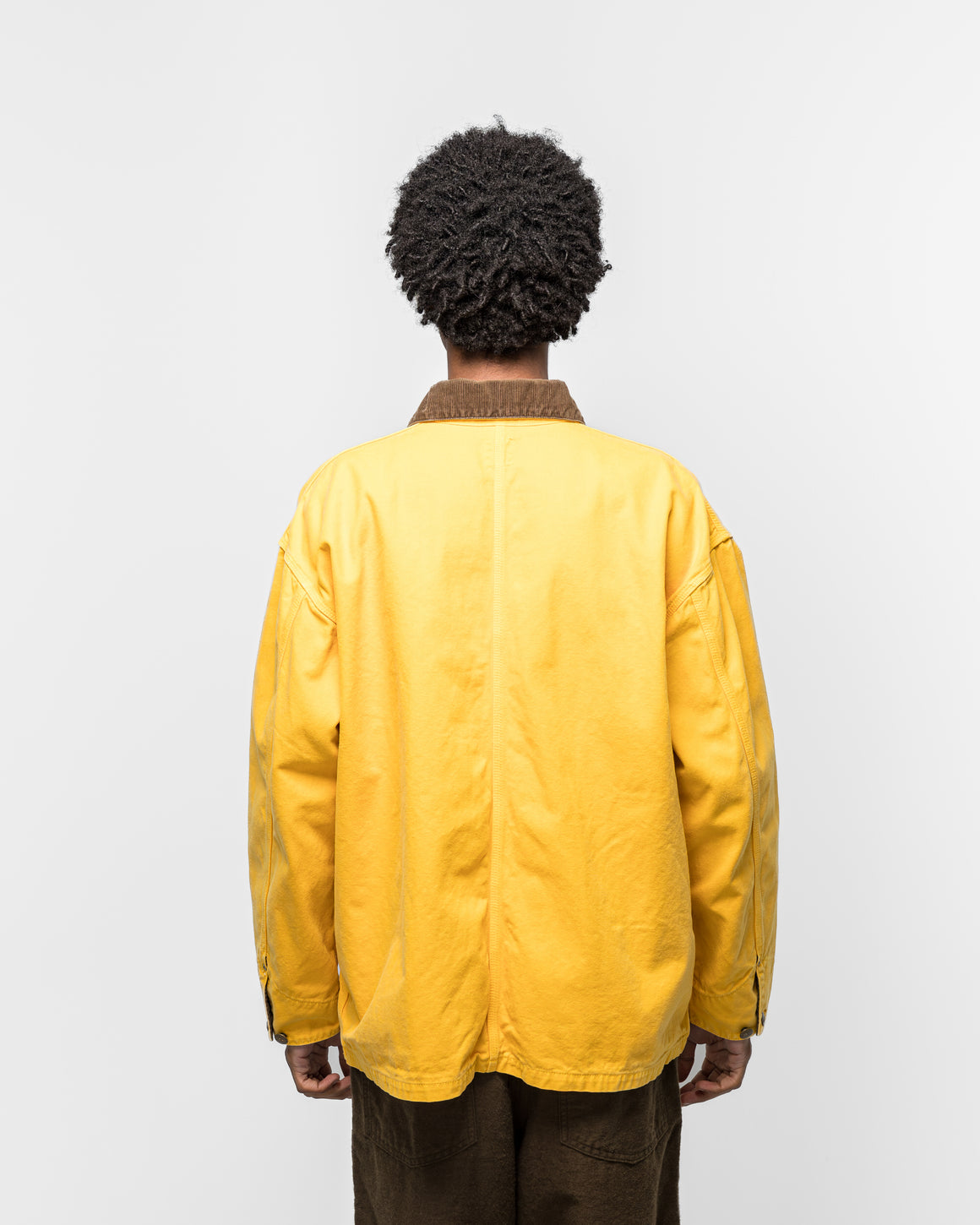 orSlow - Relax Fit Oxford Coverall - Yellow - UP THERE