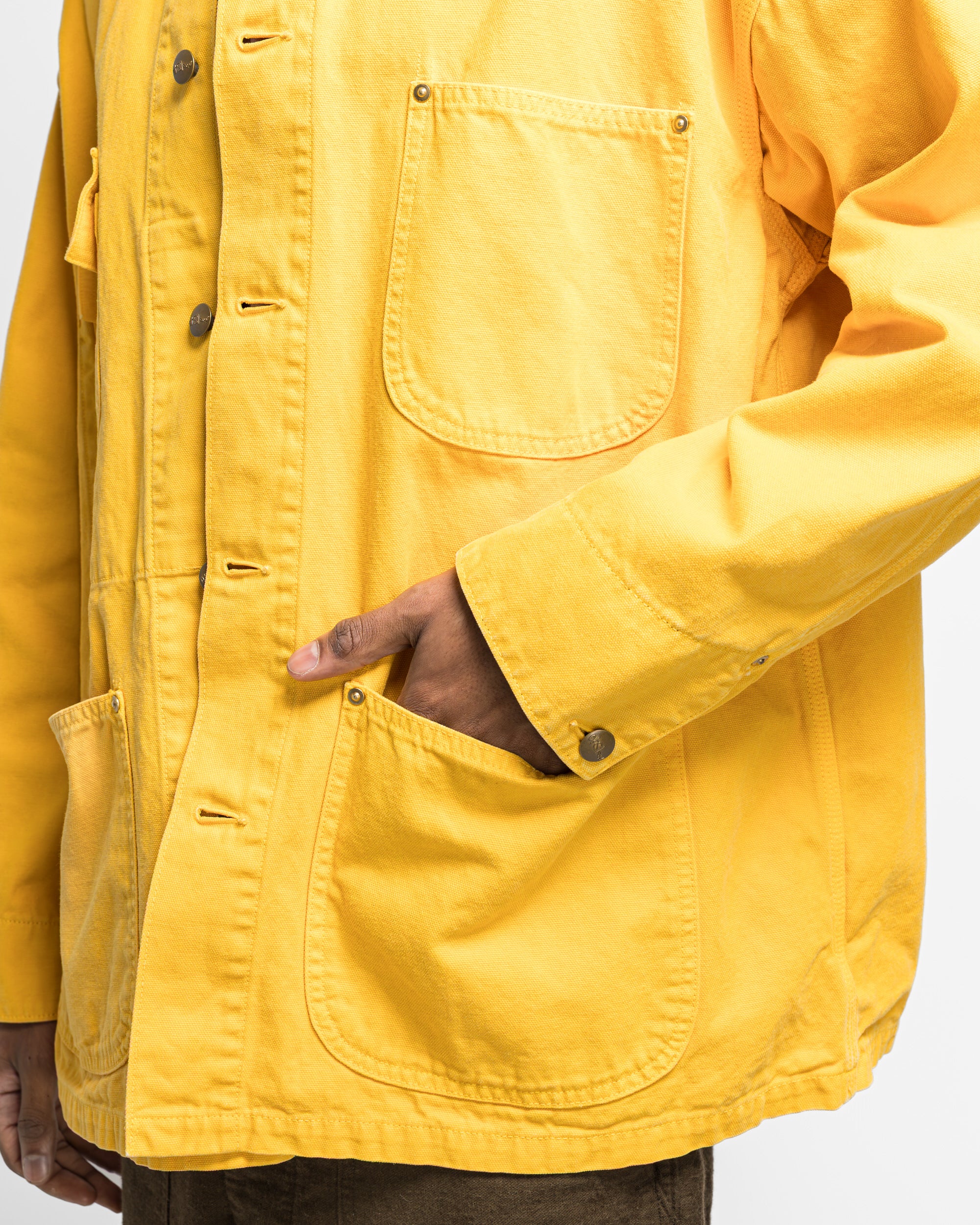 orSlow - Relax Fit Oxford Coverall - Yellow | UP THERE