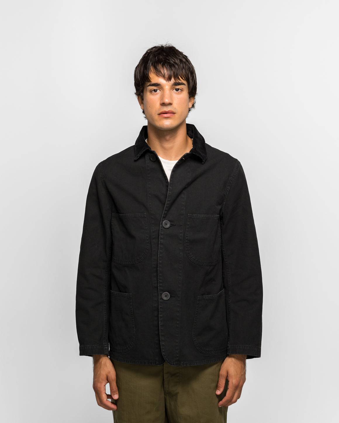 orSlow - Remade USMC Herringbone Coverall - Remake Black - UP THERE