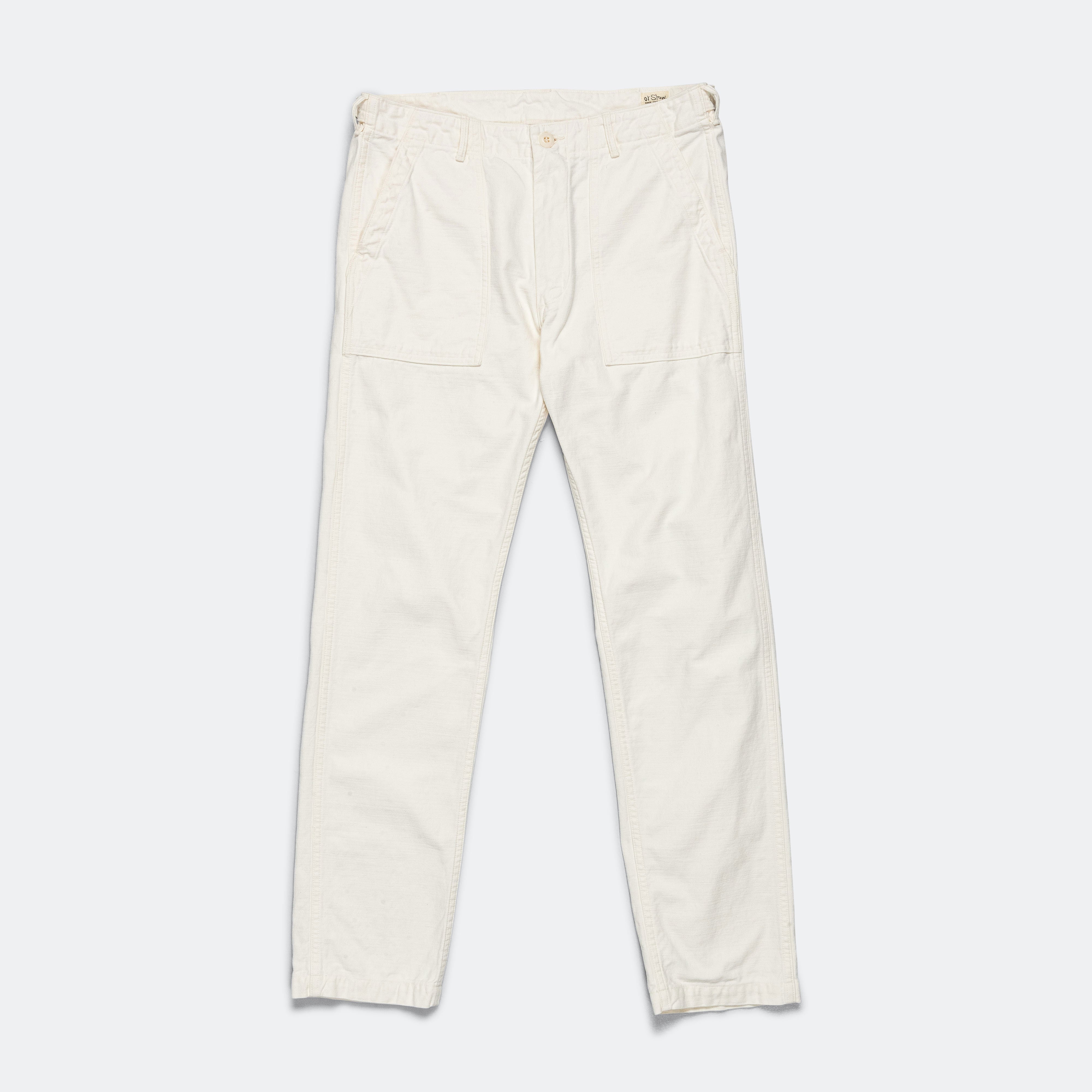 orSlow Slim Fit Fatigue Pant, Khaki