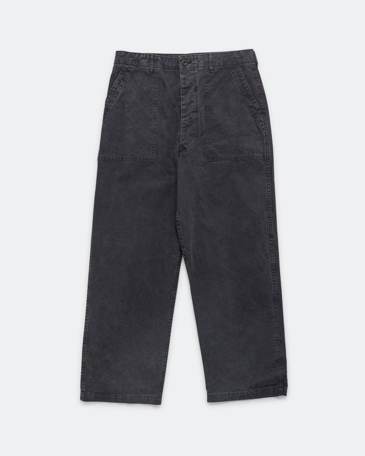 orSlow - Summer Fatigue Pants - Black - UP THERE