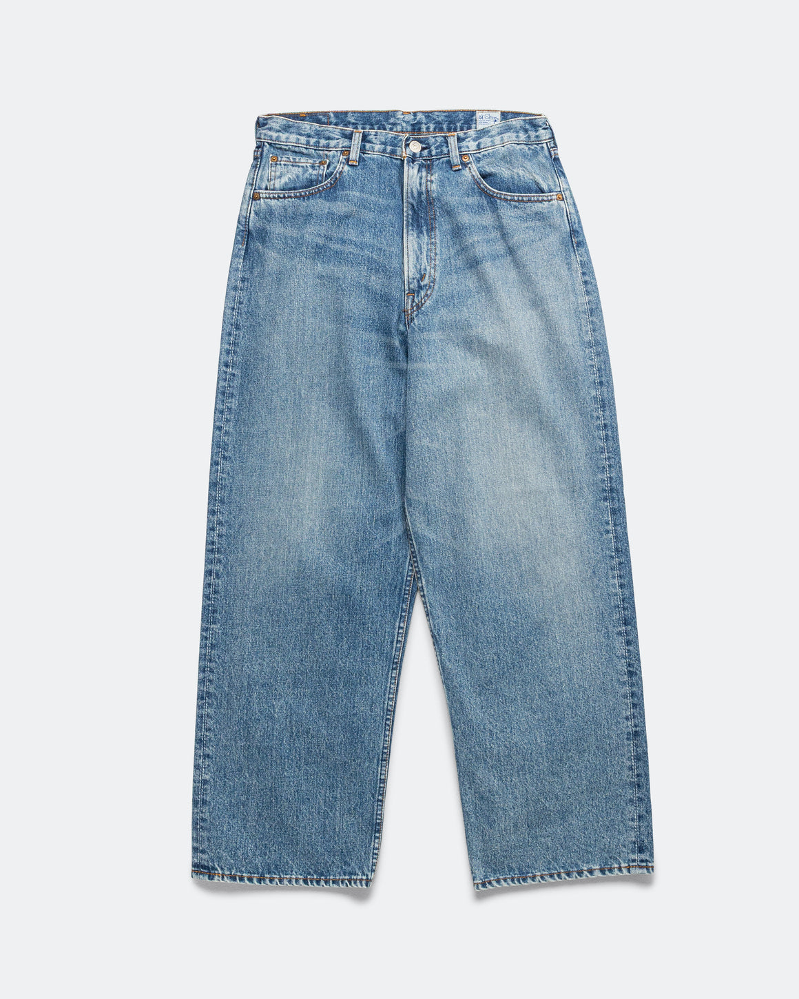 orSlow - Super Dad's Fit Pants - Denim Used - UP THERE
