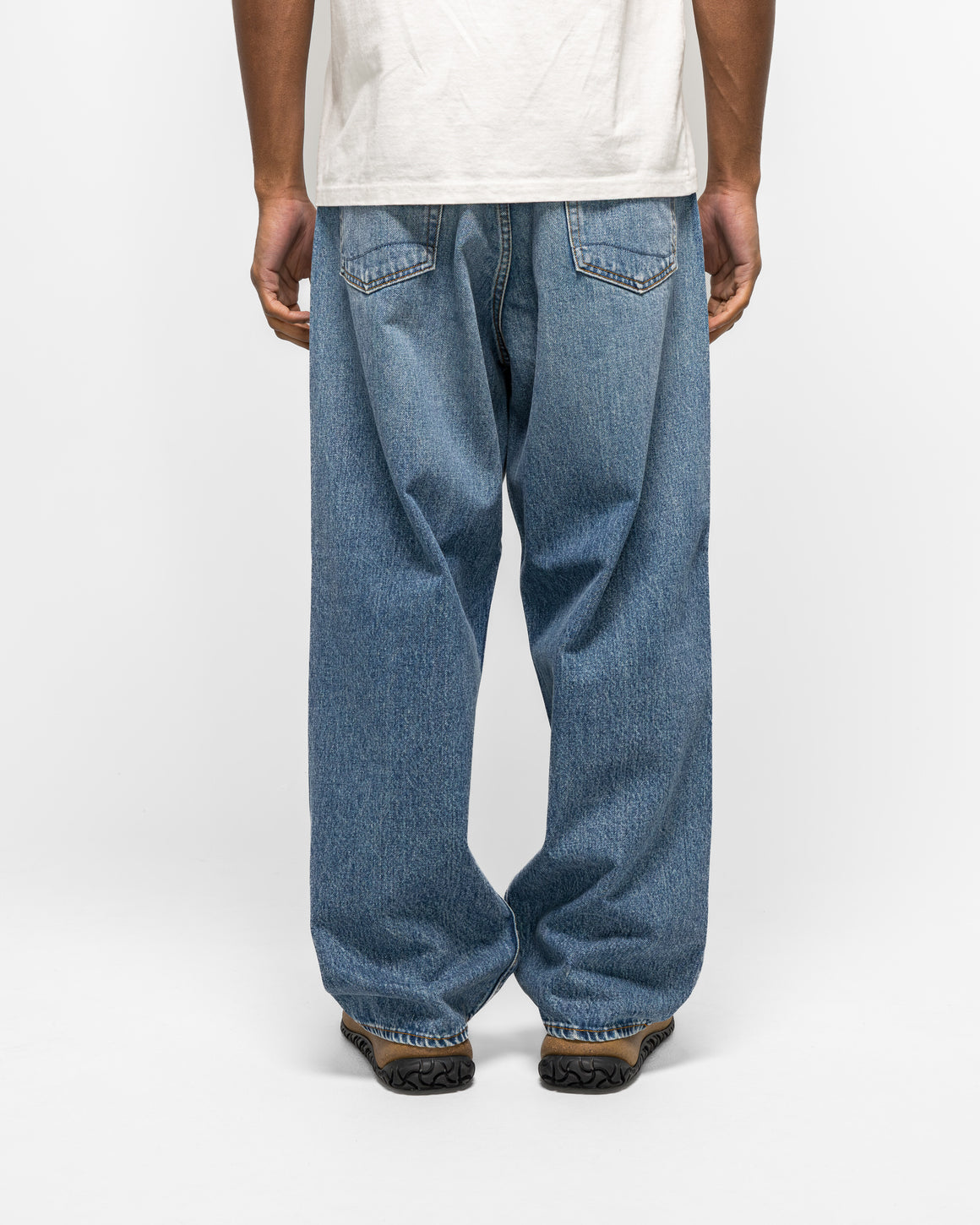 orSlow - Super Dad's Fit Pants - Denim Used - UP THERE