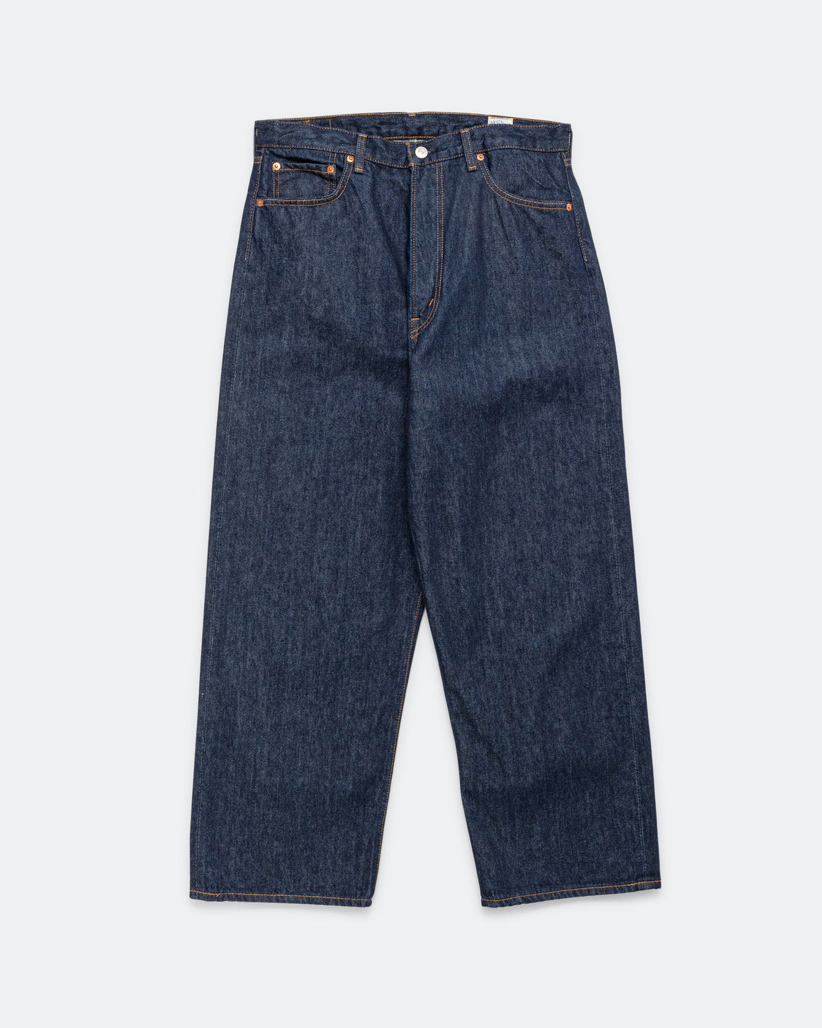 orSlow - Super Dad's Fit Pants - One Wash - UP THERE