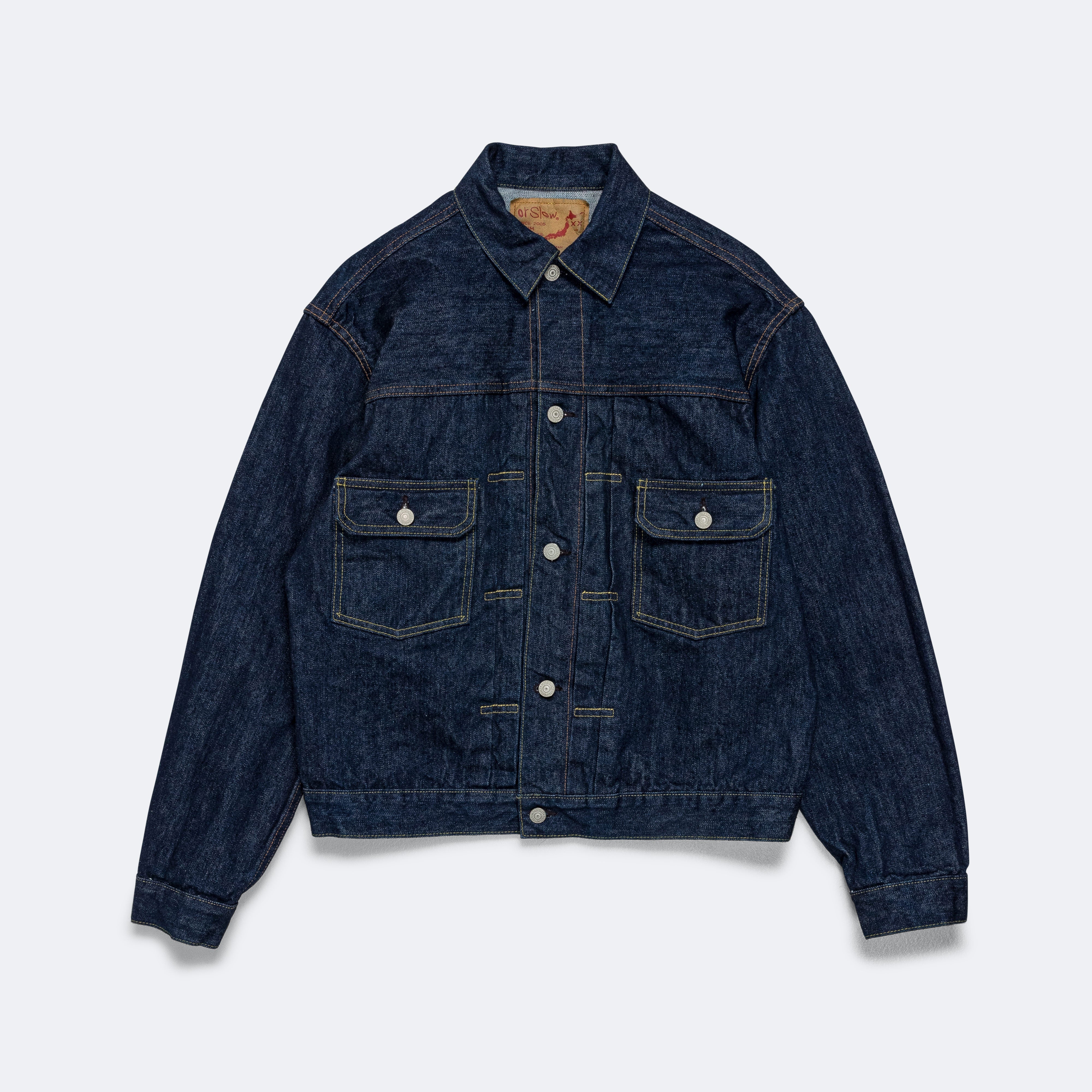 orSlow Type 2 Denim Jacket - One Wash | Up There | UP THERE