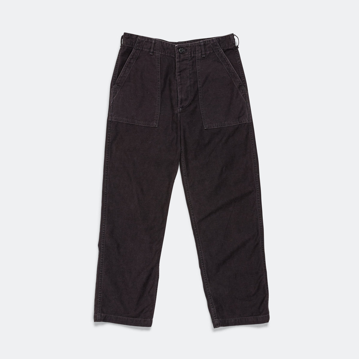 orSlow US Army Fatigue Pants (Regular Fit) - Black | UP THERE