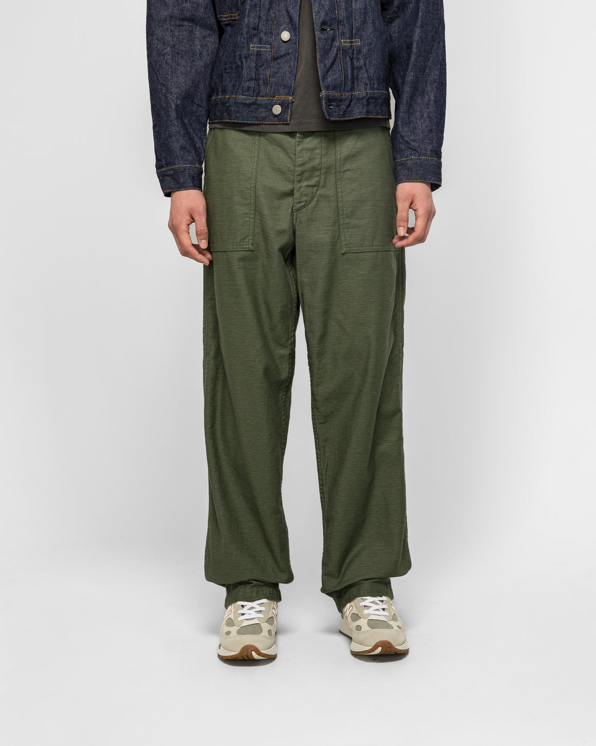orSlow - US Army Fatigue Pants (Regular Fit) - Green - UP THERE
