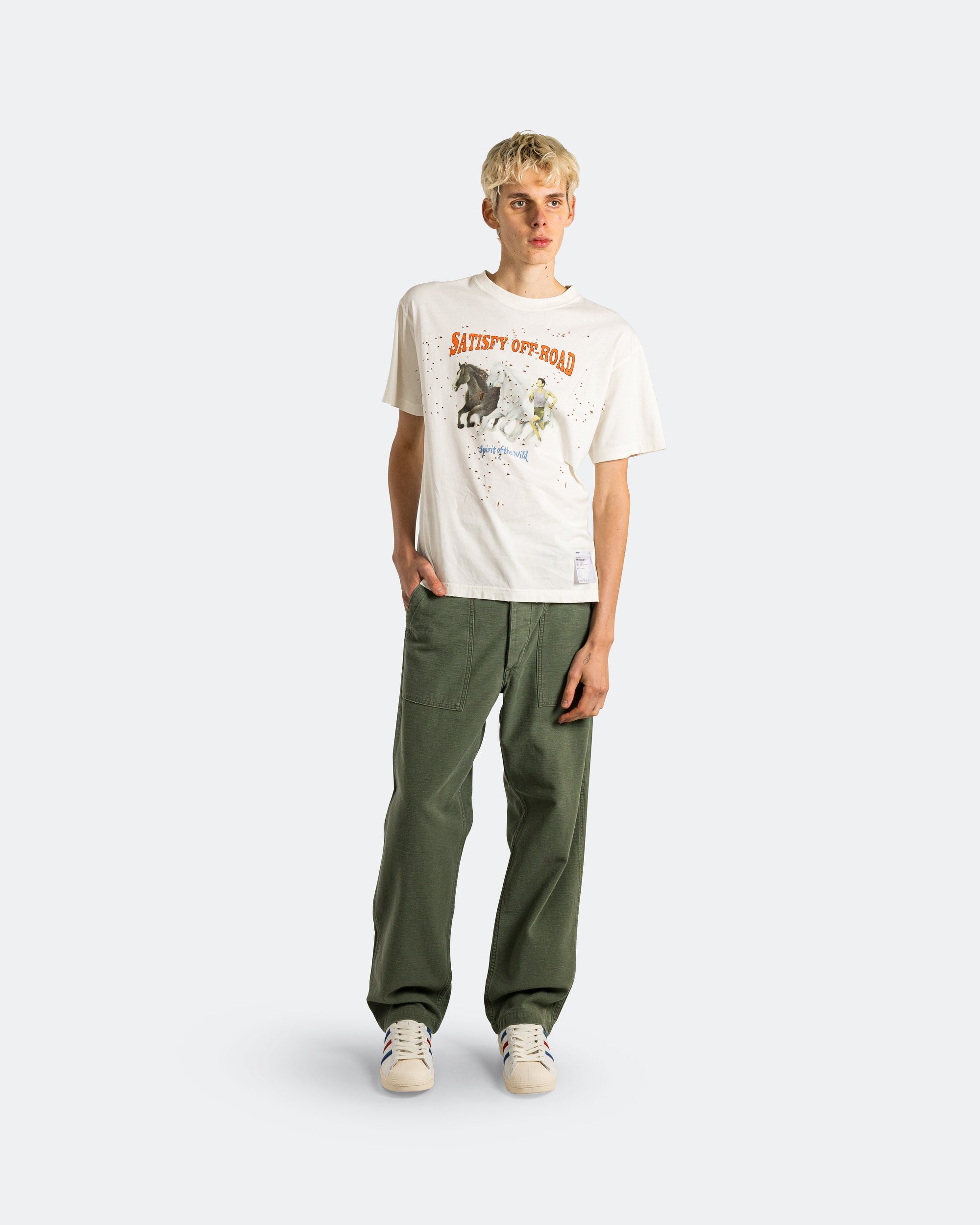 【orSlow】 US ARMY FATIGUE PANTS /green U.S Army Fatigue Pants Regular Fit Green by orSlow - Meadow