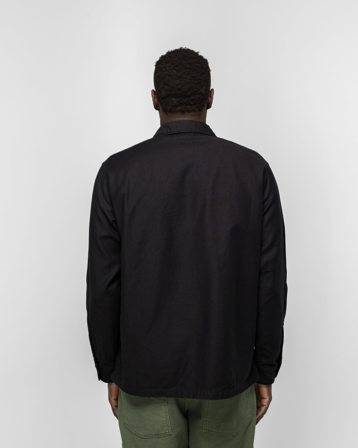 orSlow - U.S Army Utility Shirt - Black - UP THERE