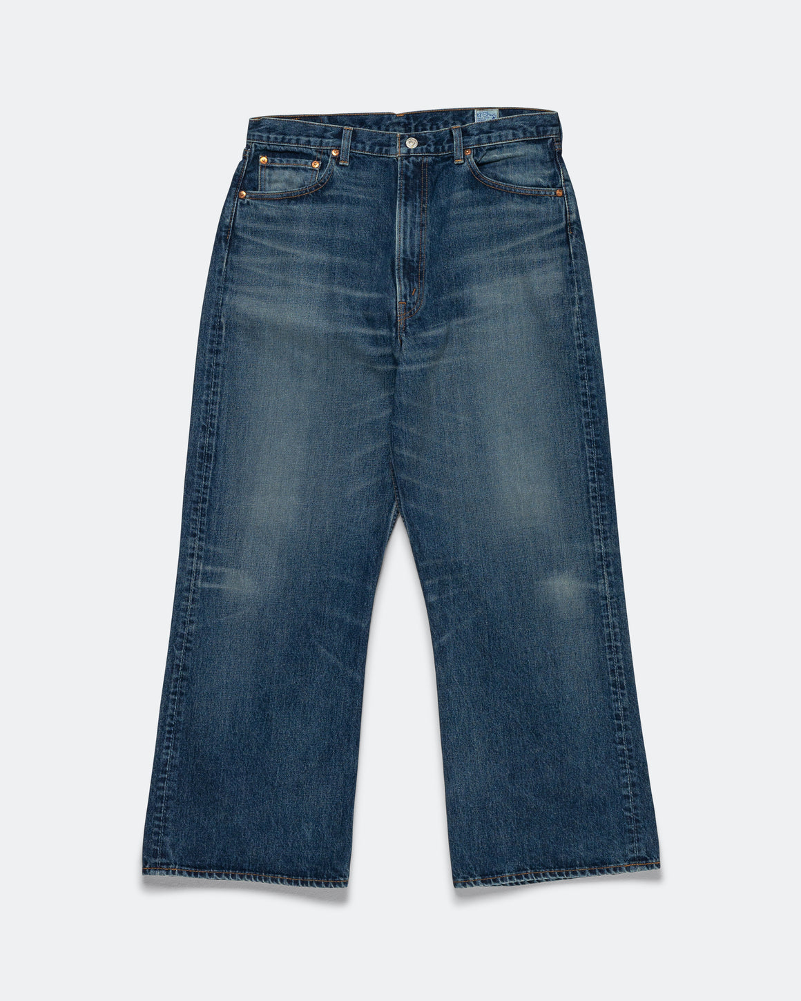 orSlow - Wide Flare Denim - Real Used - UP THERE