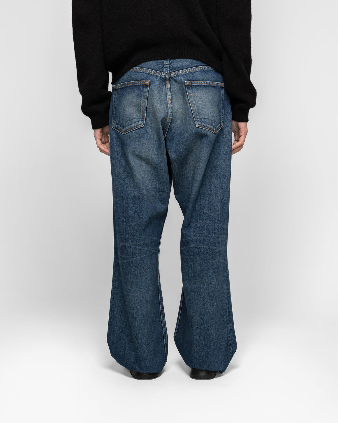 orSlow - Wide Flare Denim - Real Used - UP THERE