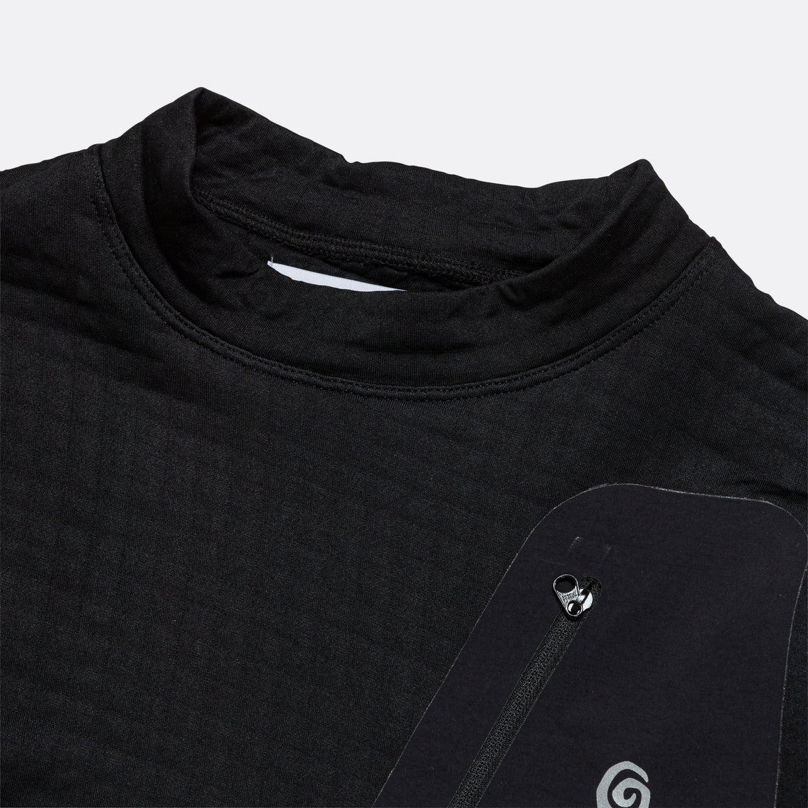 Ostrya - Tessellate Fleece Sweater - Black - UP THERE