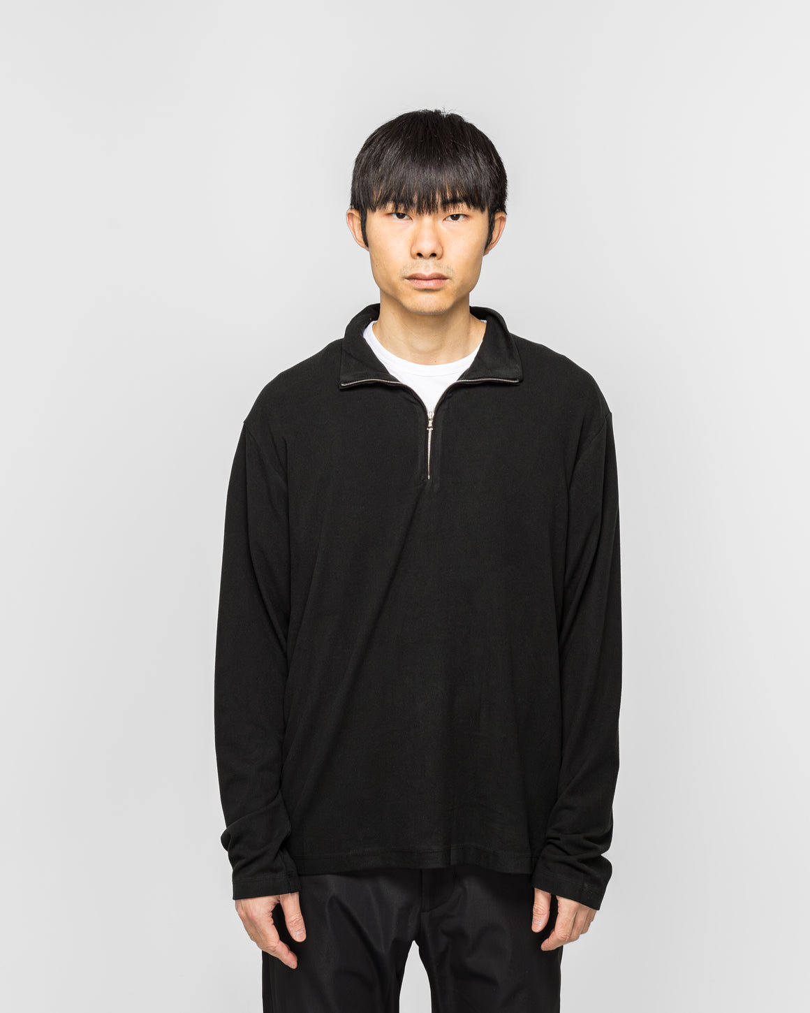 PAF - Half Zip-up Fleece (Archive) - Black - UP THERE