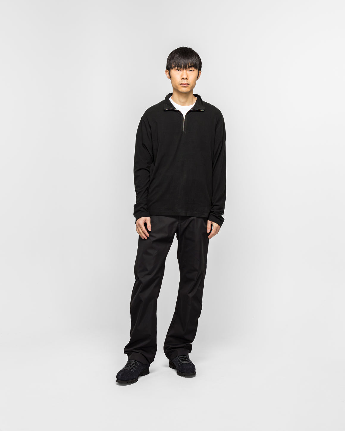 PAF - Half Zip-up Fleece (Archive) - Black - UP THERE