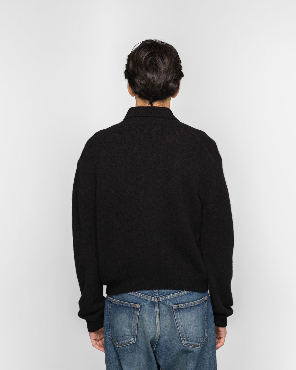PAF - Knit Zip Shirt (Archive) - Black - UP THERE