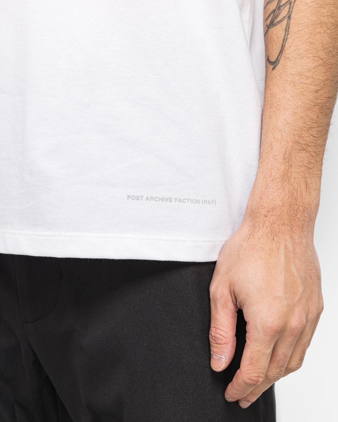 PAF - Logo T-Shirt (Archive) - White - UP THERE