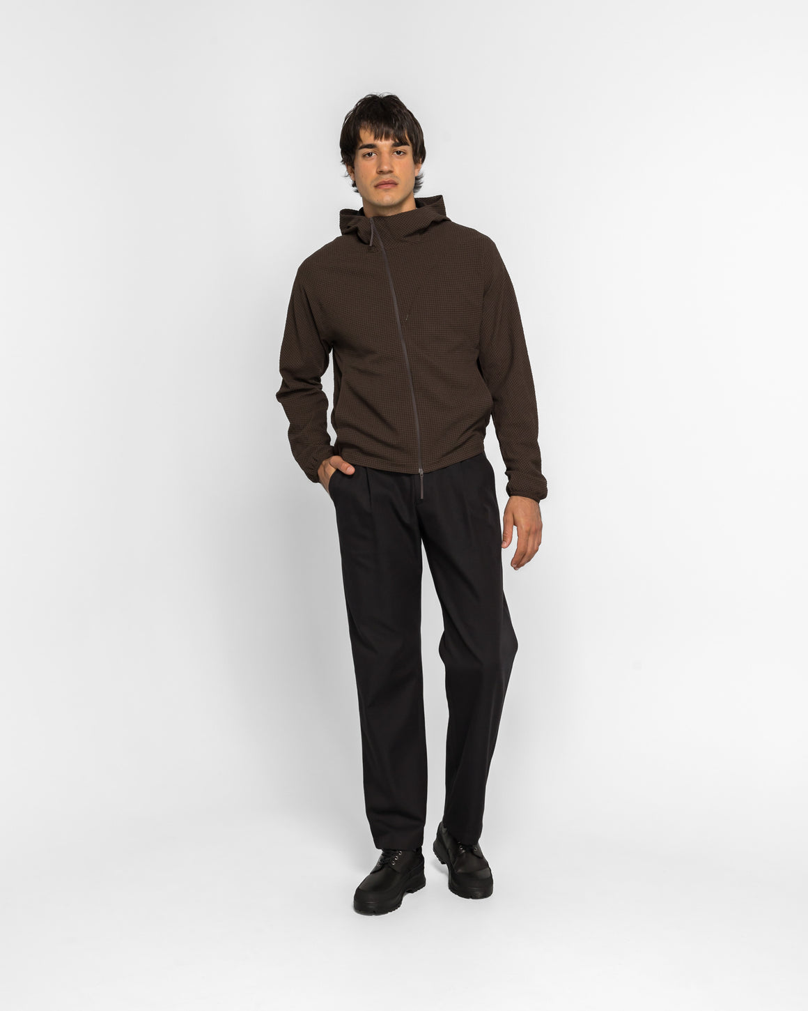 PAF - Runner Jacket (Archive) - Brown - UP THERE