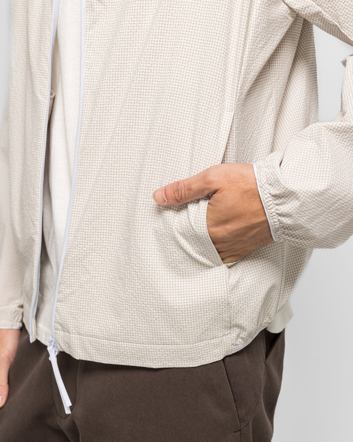 PAF - Runner Jacket (Archive) - Ivory - UP THERE