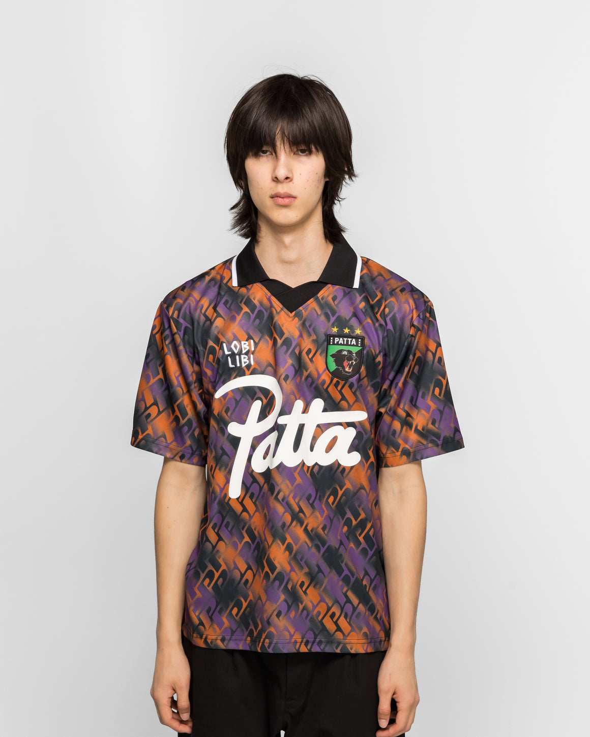 Patta - All Over P Football Jersey - Pansy - UP THERE