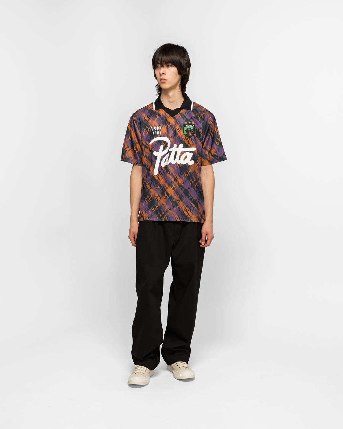 Patta - All Over P Football Jersey - Pansy - UP THERE
