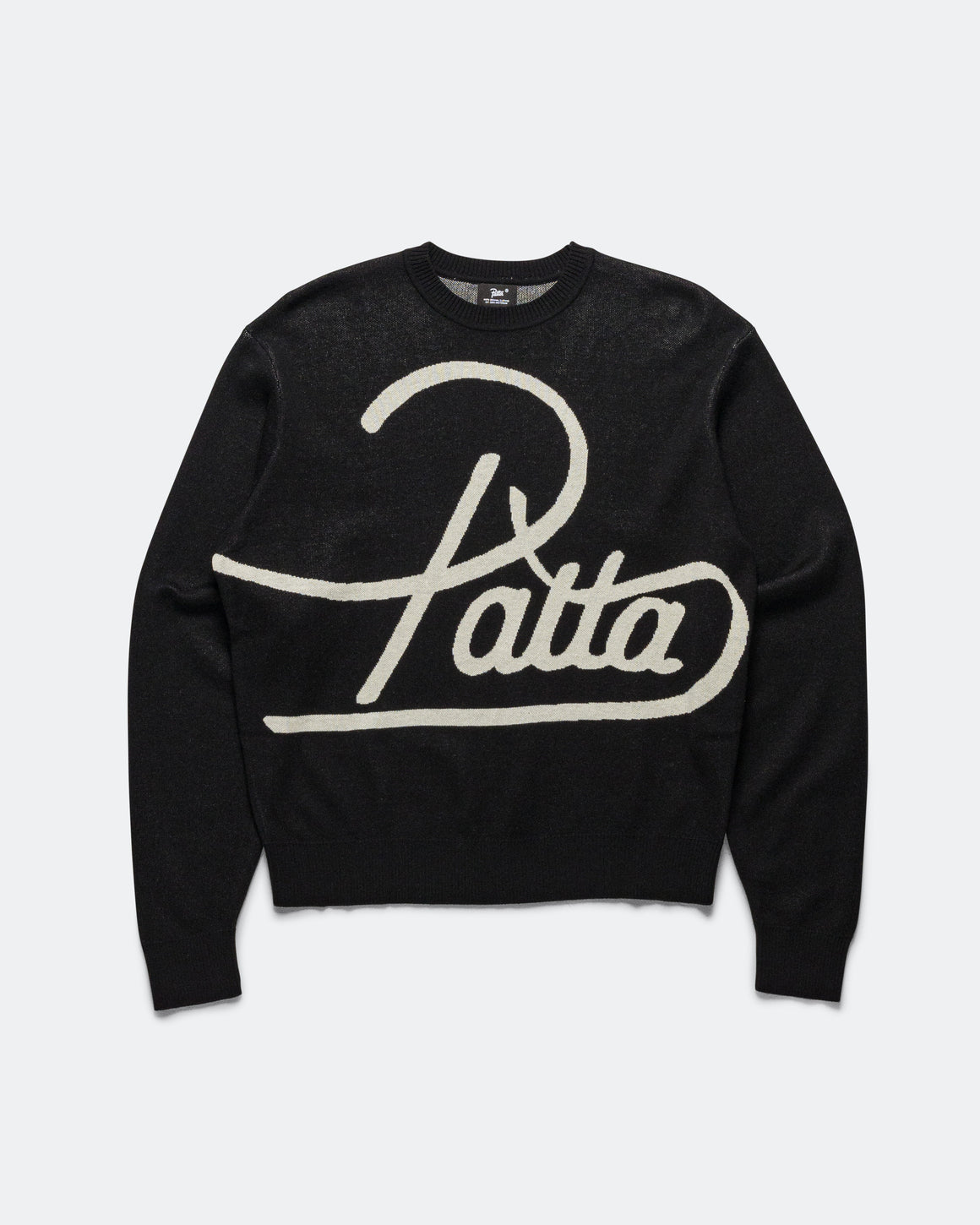 Patta - Hearted Jumper - Black - UP THERE