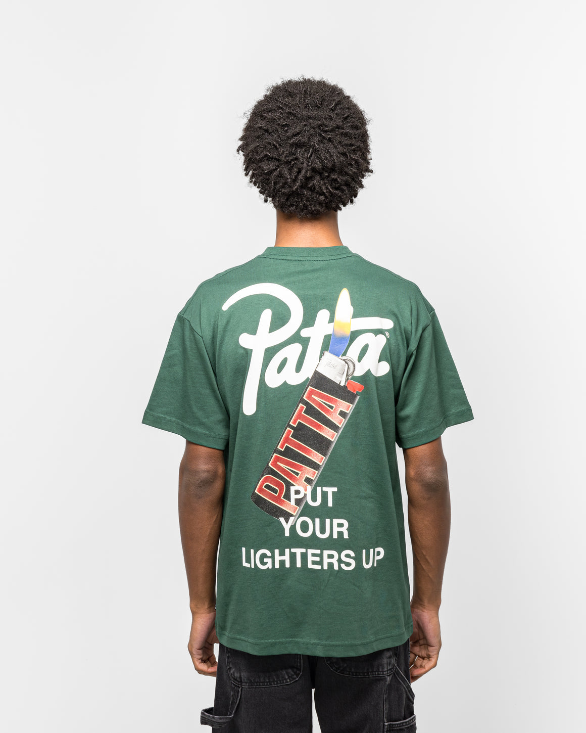 Patta - Lighters T-Shirt - Bistro Green - UP THERE