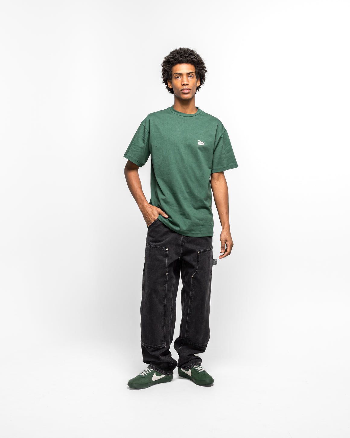 Patta - Lighters T-Shirt - Bistro Green - UP THERE