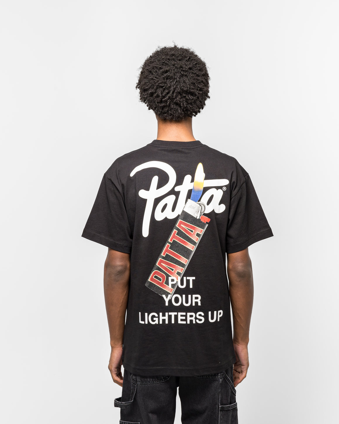 Patta - Lighters T-Shirt - Black - UP THERE