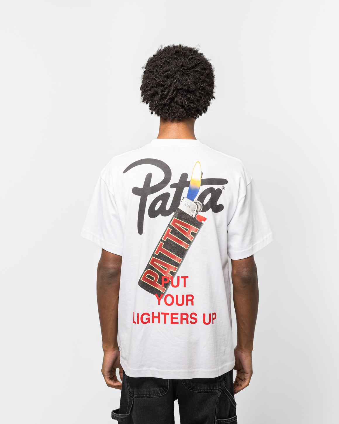 Patta - Lighters T-Shirt - White - UP THERE