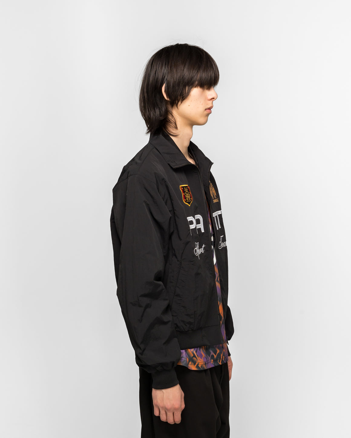 Patta - Racing Team Track Jacket - Black - UP THERE