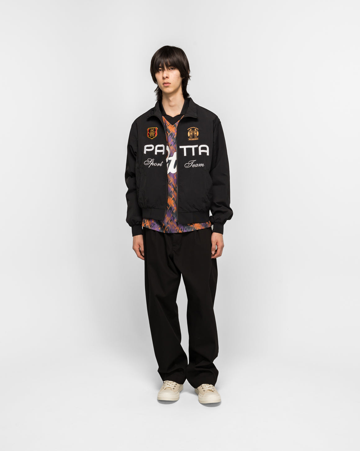 Patta - Racing Team Track Jacket - Black - UP THERE