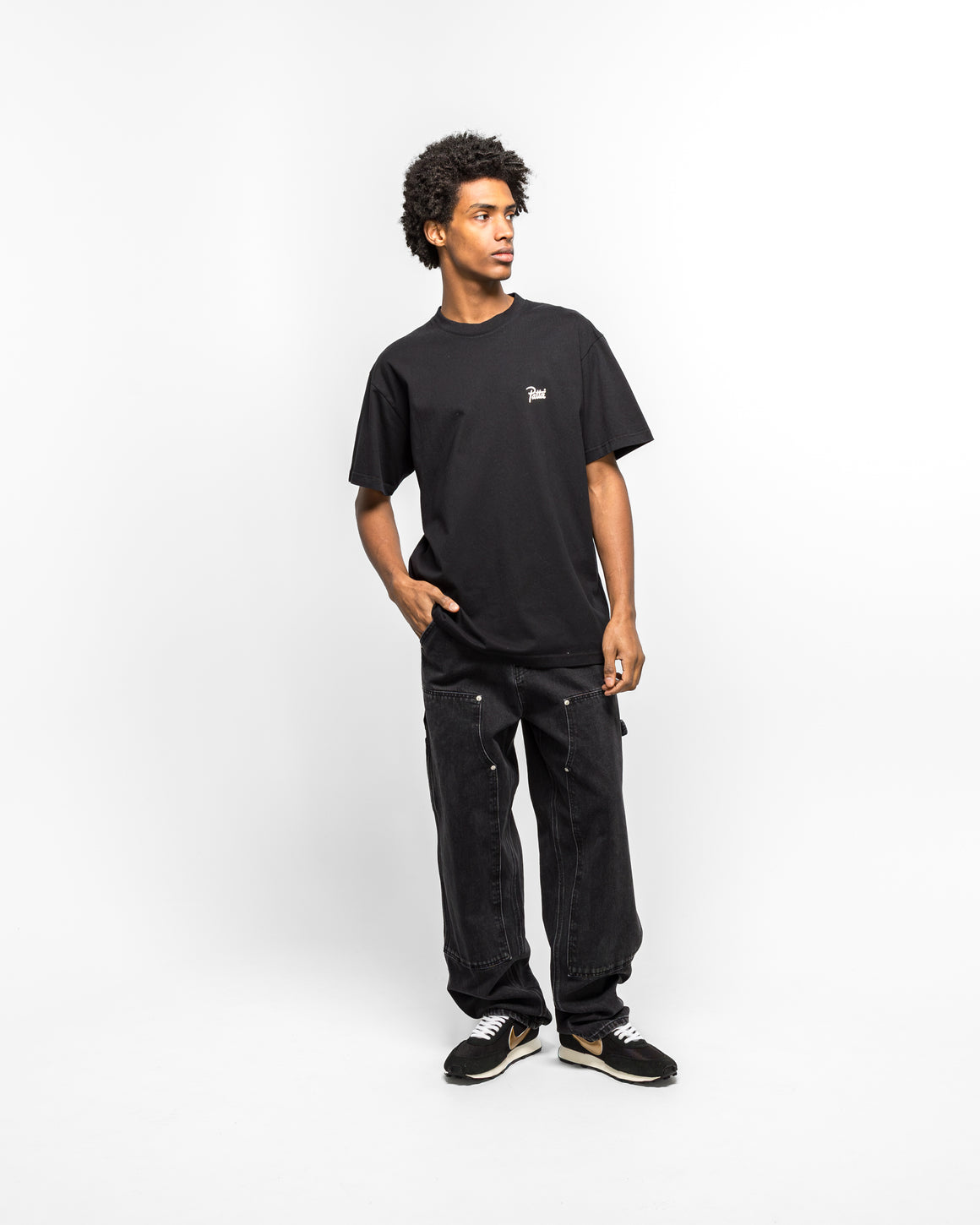 Patta - Tru Baller T-Shirt - Black - UP THERE