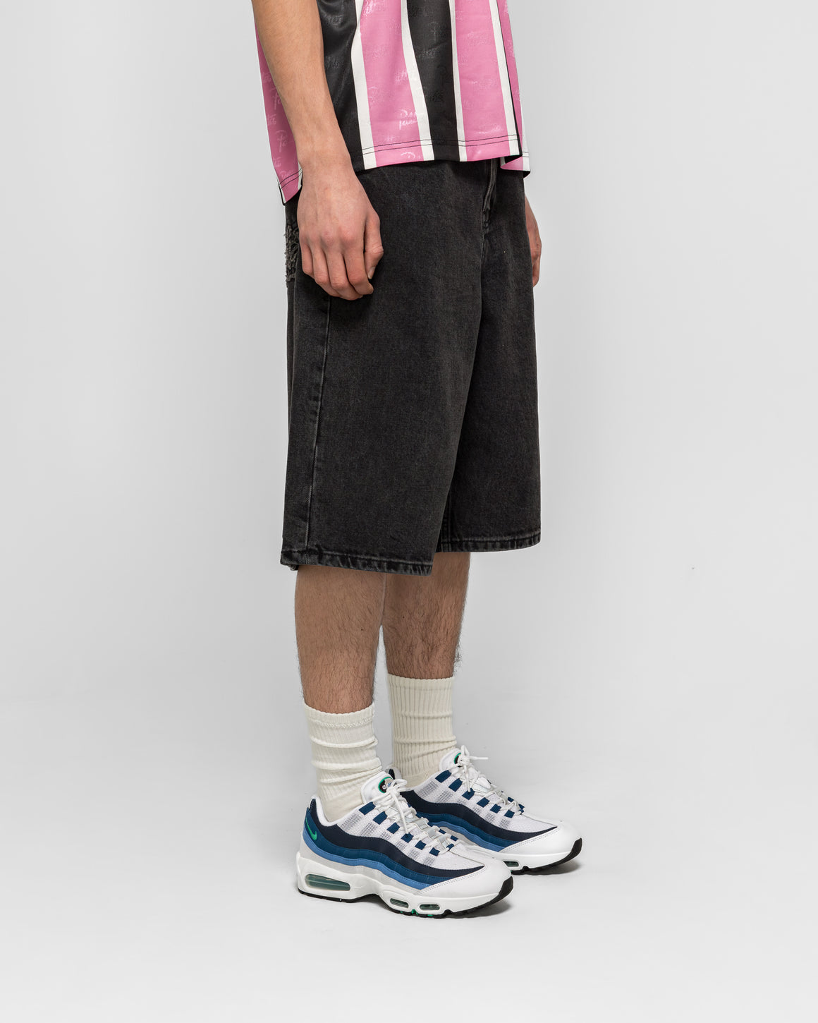 Patta - Whiskers Denim Shorts - Black - UP THERE