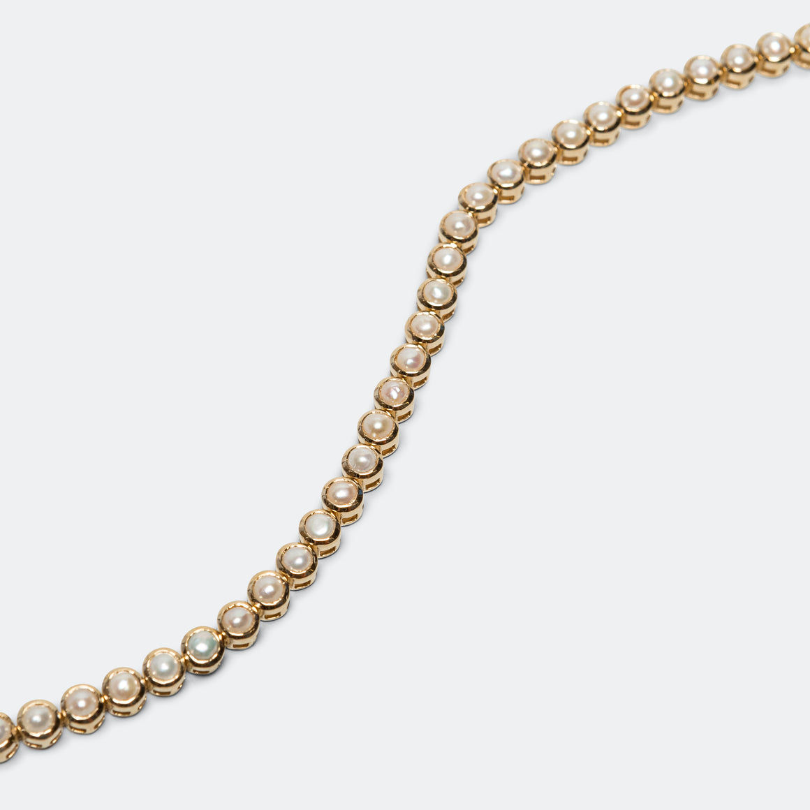 Heirloom Bracelet - 18K Gold/White Pearls
