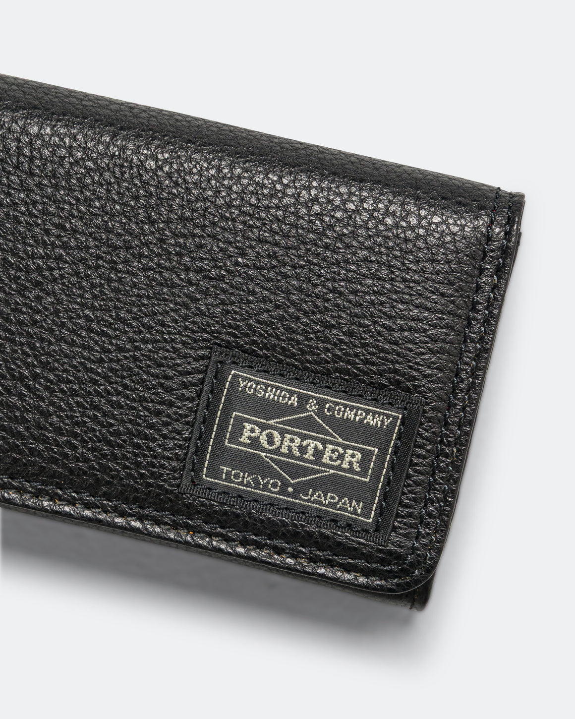 Porter Yoshida & Co - CALM Card Case - Black - UP THERE