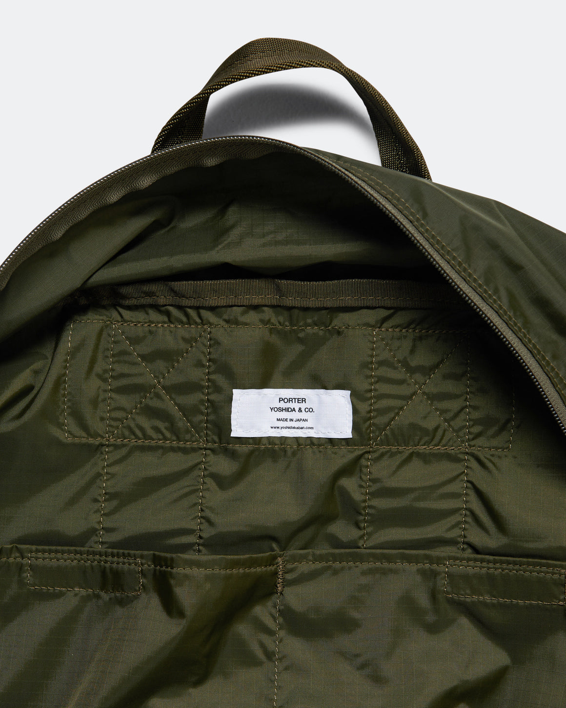 Porter Yoshida & Co - FLEX 2WAY Duffle Bag (S) - Olive Drab - UP THERE