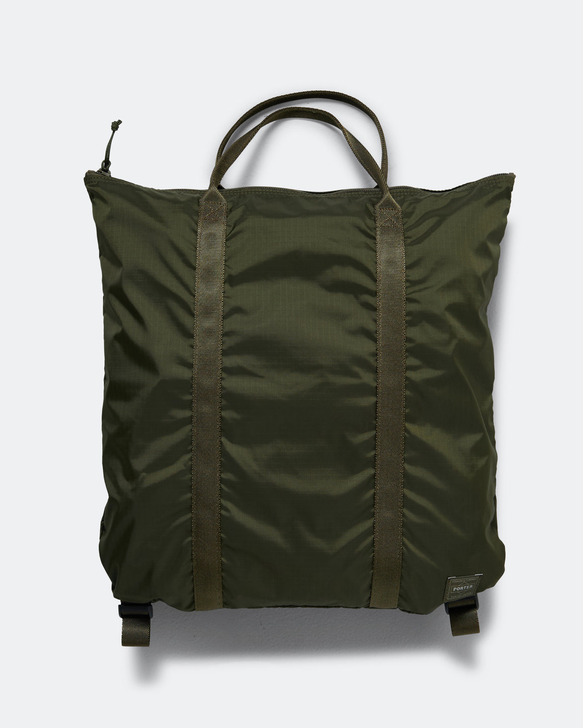 Porter Yoshida & Co - FLEX 2WAY Tote Bag - Olive Drab - UP THERE